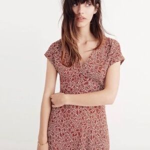 Madewell Women's Woodblock Floral Maxi Dress